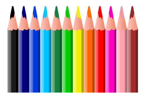 colored pencils 