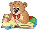 Teddy Reading Art 