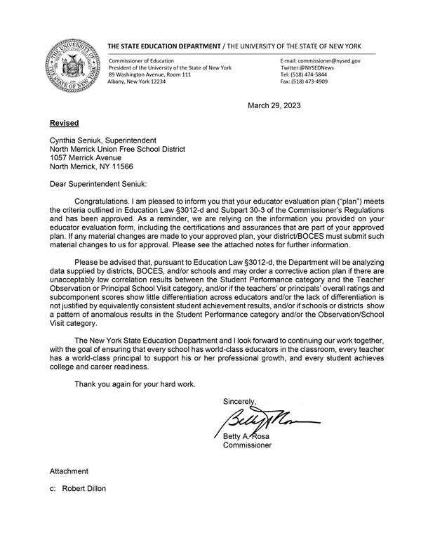 APPR Letter